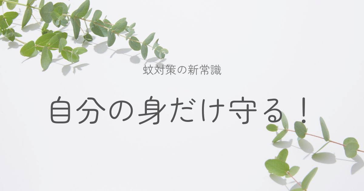 蚊対策についてのイメージ画像